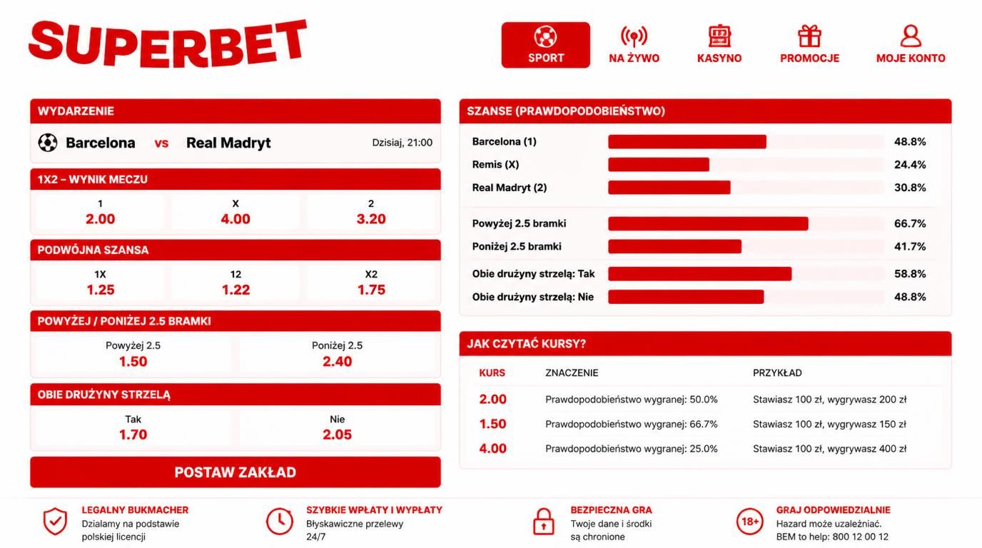 Wyjaśnienie kursu 2.00 i innych formatów